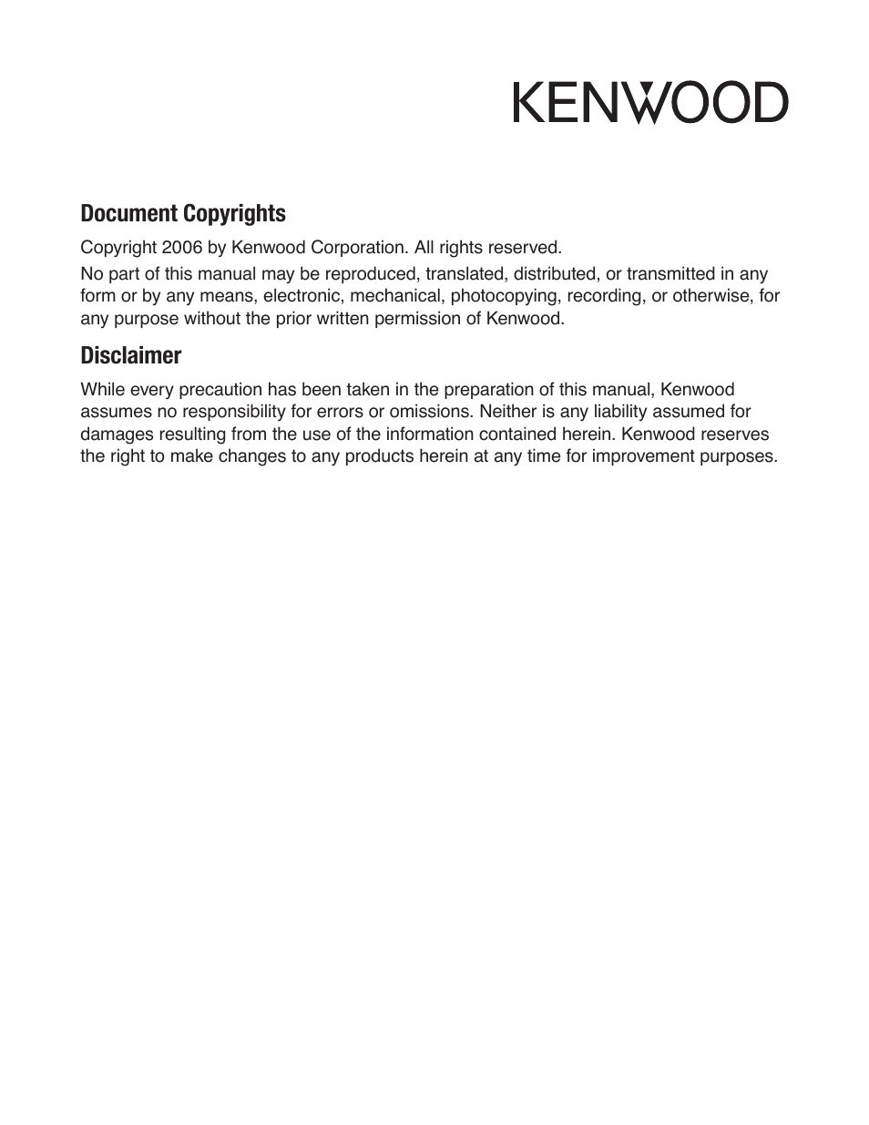 Kenwood TK-480 User Manual | 55 pages