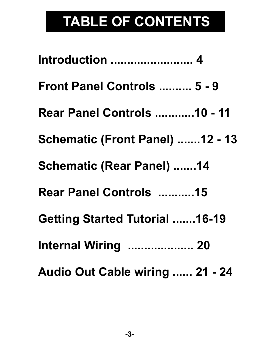 Kenwood AUDIO PROCESSOR User Manual | Page 3 / 21