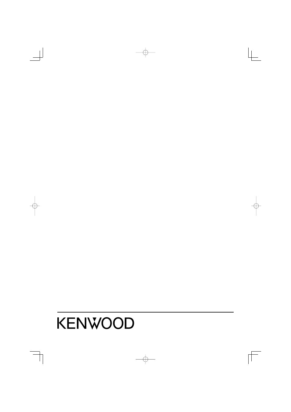 Kenwood eXcelon KAC-X40 User Manual | Page 20 / 20