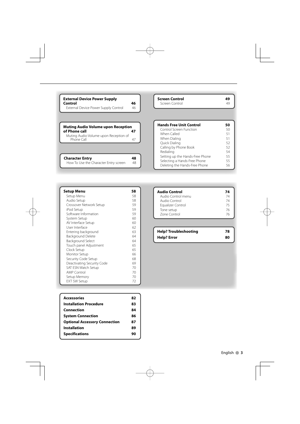 Kenwood KOS-V1000 User Manual | Page 3 / 92