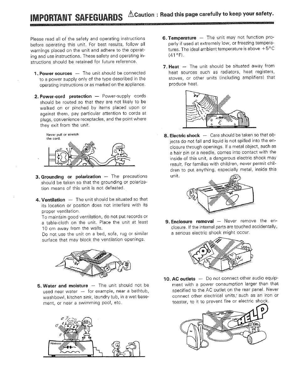 Kenwood DP-M4010 User Manual | Page 4 / 20