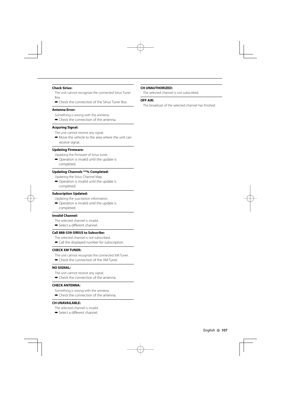 Kenwood Excelon DDX812 User Manual | Page 107 / 112