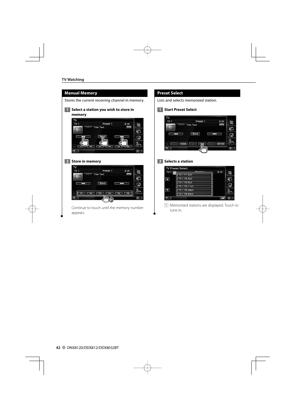 Kenwood Excelon DDX812 User Manual | Page 42 / 112