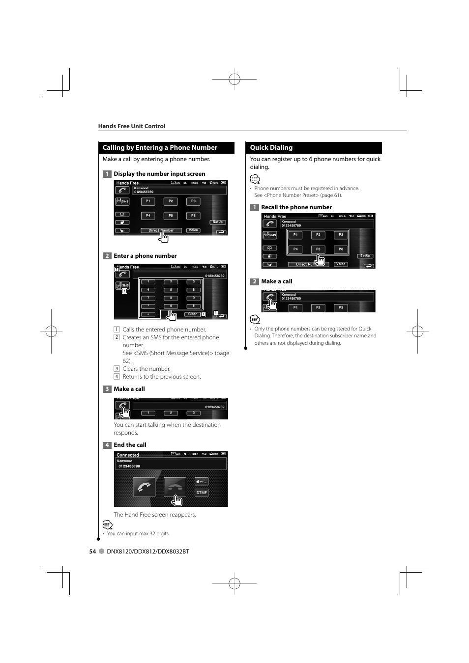 Kenwood Excelon DDX812 User Manual | Page 54 / 112