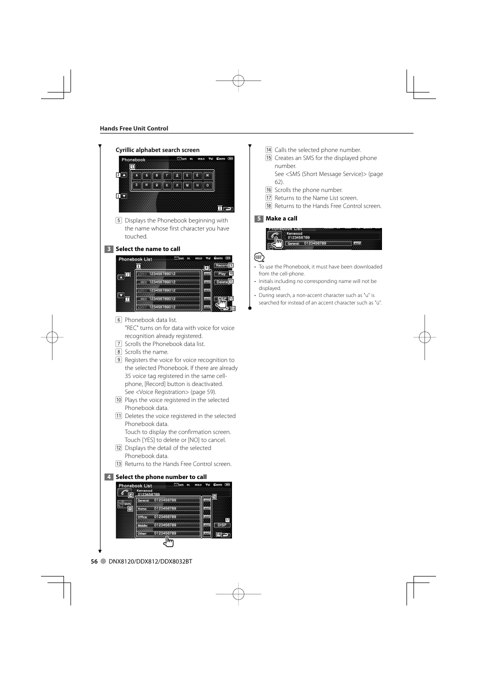 Kenwood Excelon DDX812 User Manual | Page 56 / 112