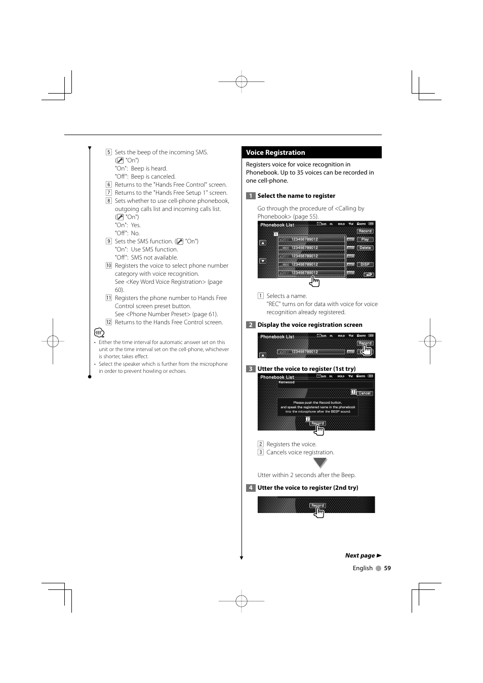 Kenwood Excelon DDX812 User Manual | Page 59 / 112