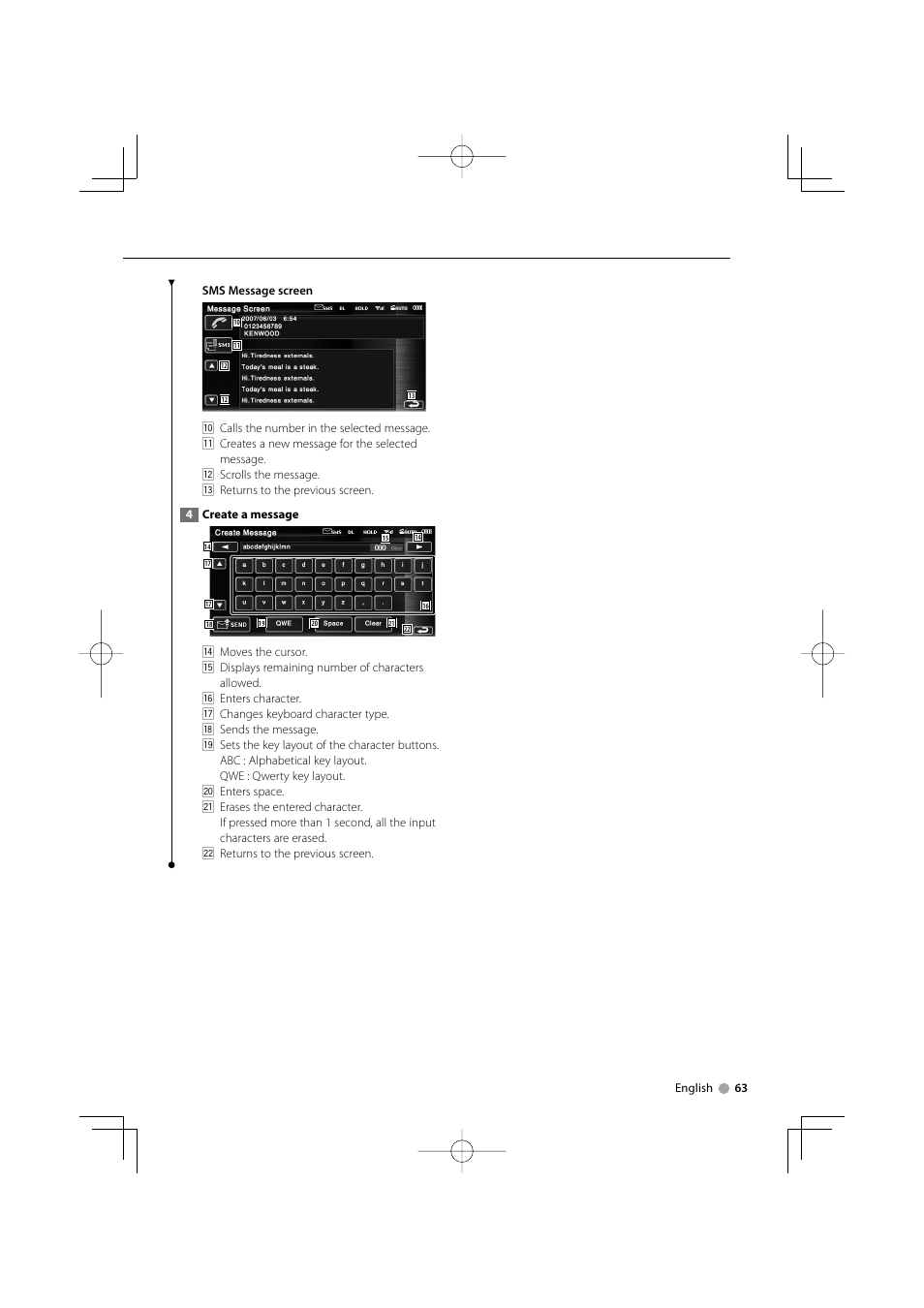 Kenwood Excelon DDX812 User Manual | Page 63 / 112