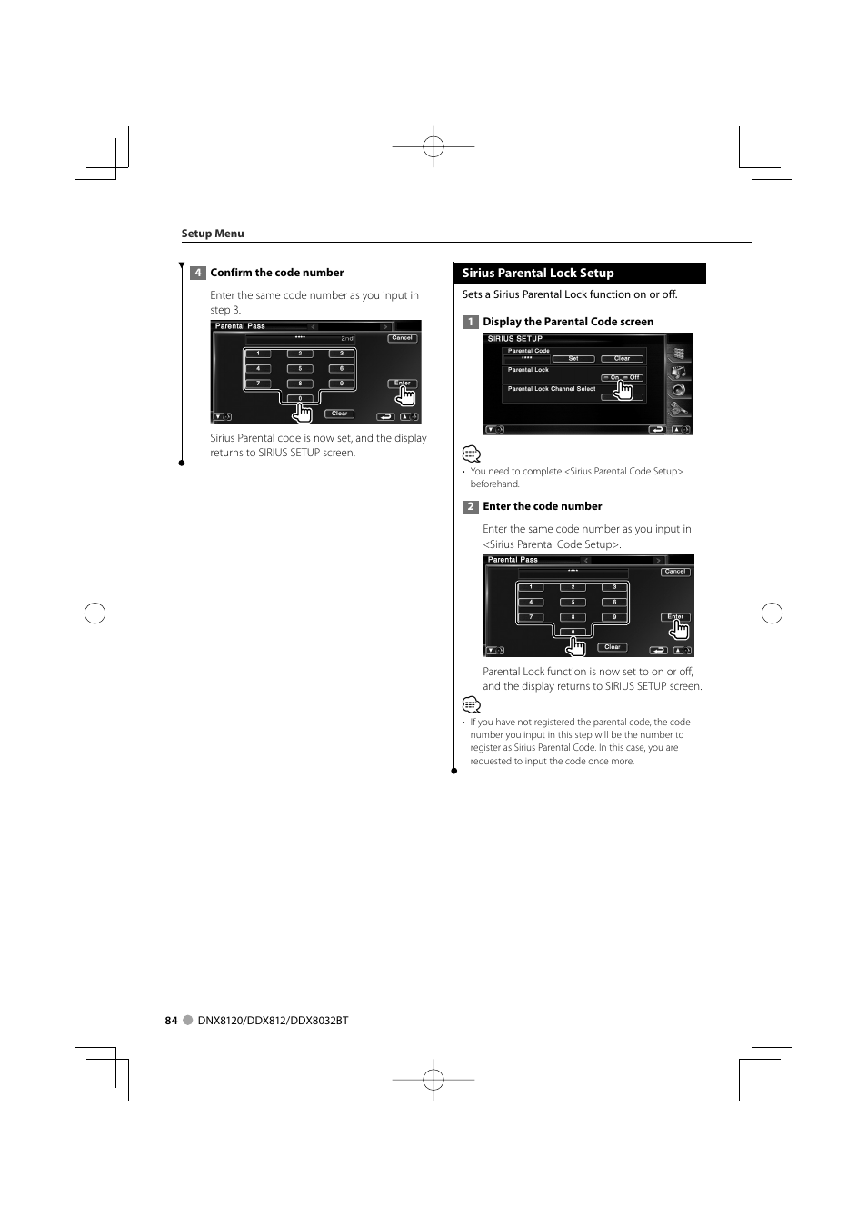 Kenwood Excelon DDX812 User Manual | Page 84 / 112