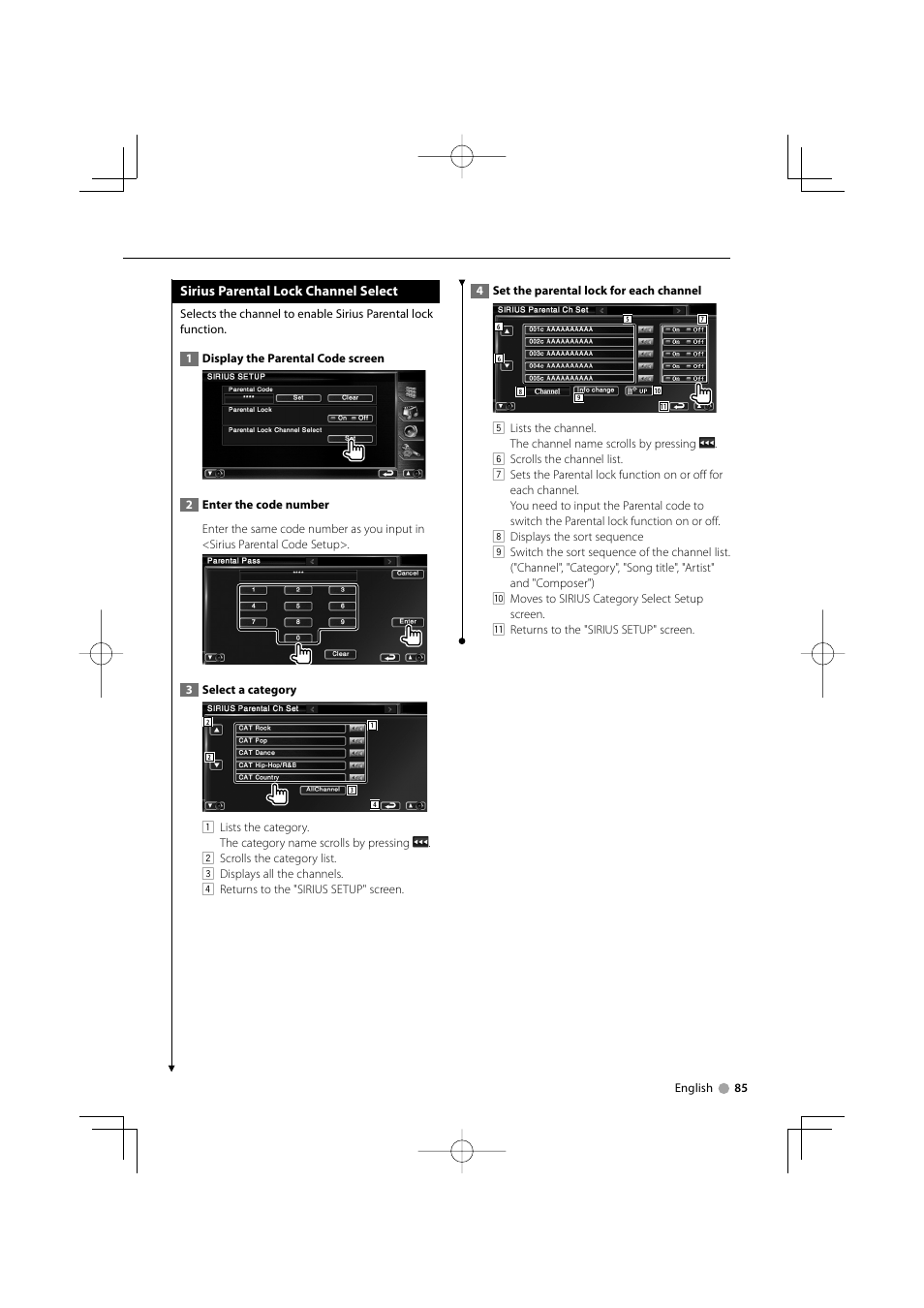 Kenwood Excelon DDX812 User Manual | Page 85 / 112