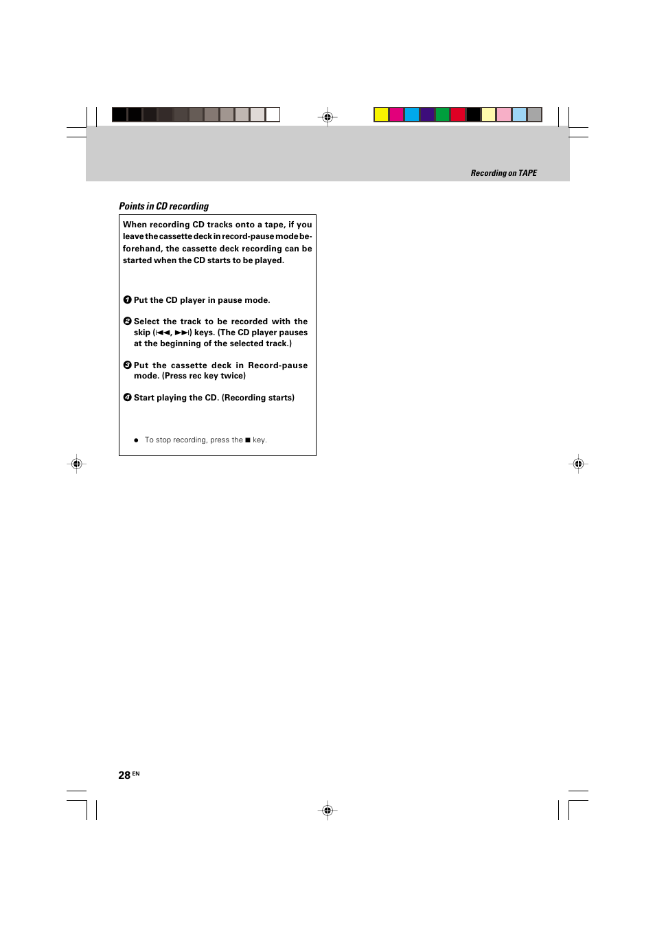 Kenwood HM-535 User Manual | Page 28 / 48