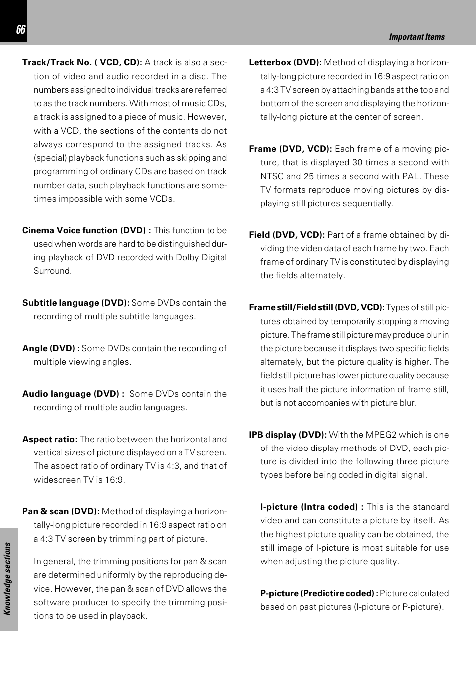 Kenwood HM-DV7 User Manual | Page 66 / 72