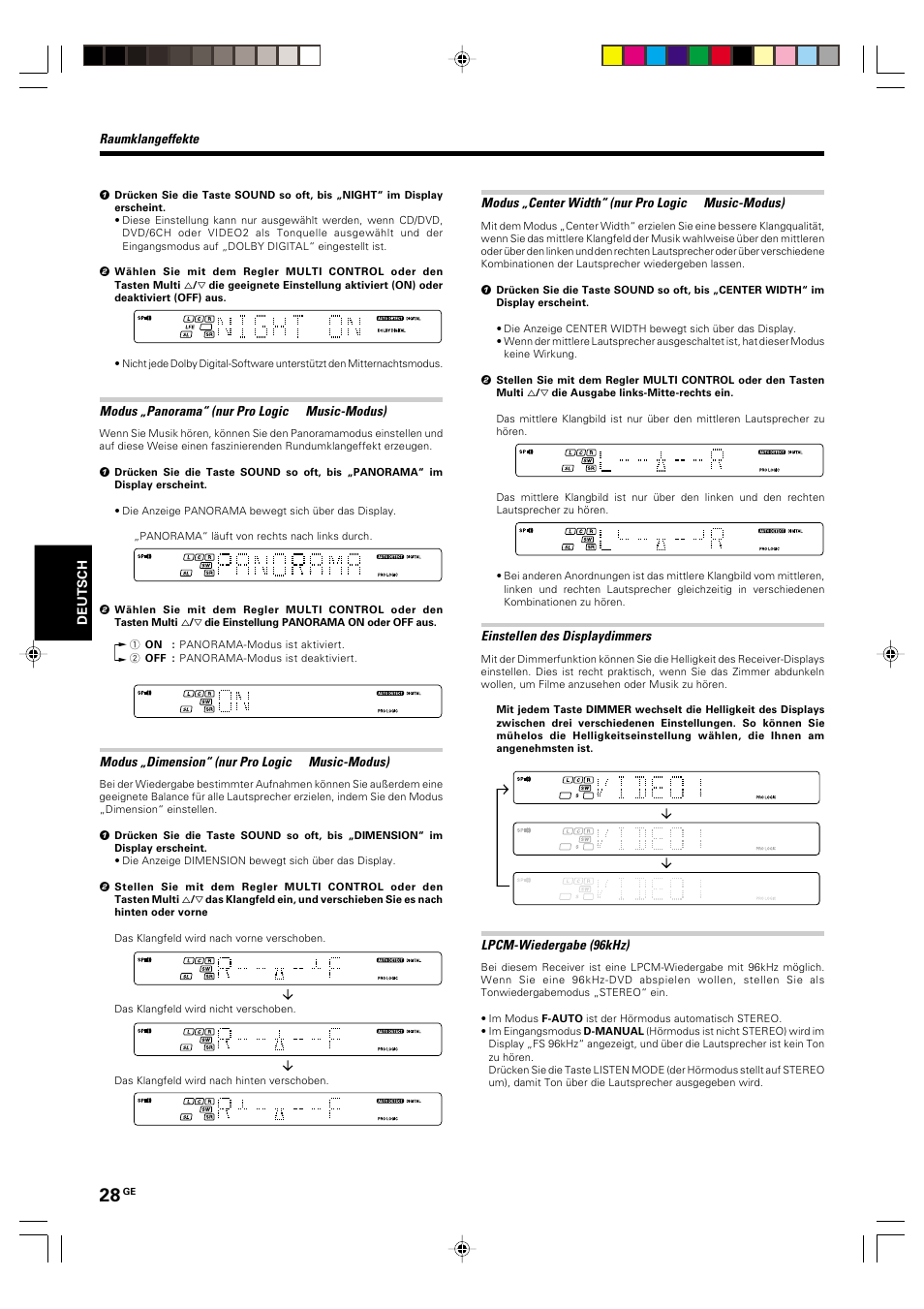 Kenwood KRF-V6070D User Manual | Page 108 / 200