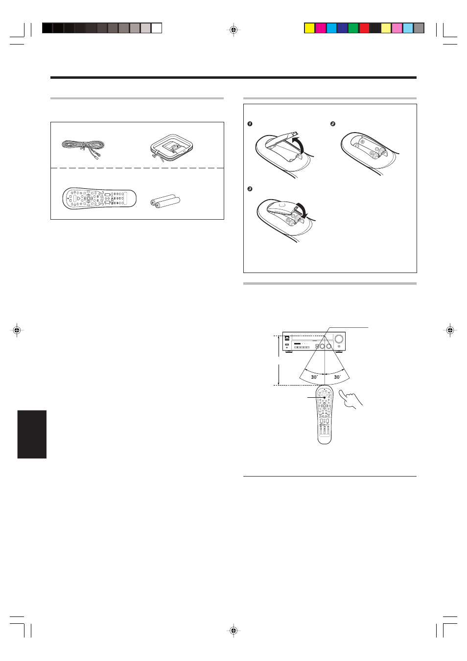 Desembalaje, Preparacion del control remoto, Preparación del control remoto | Kenwood KRF-V6070D User Manual | Page 164 / 200