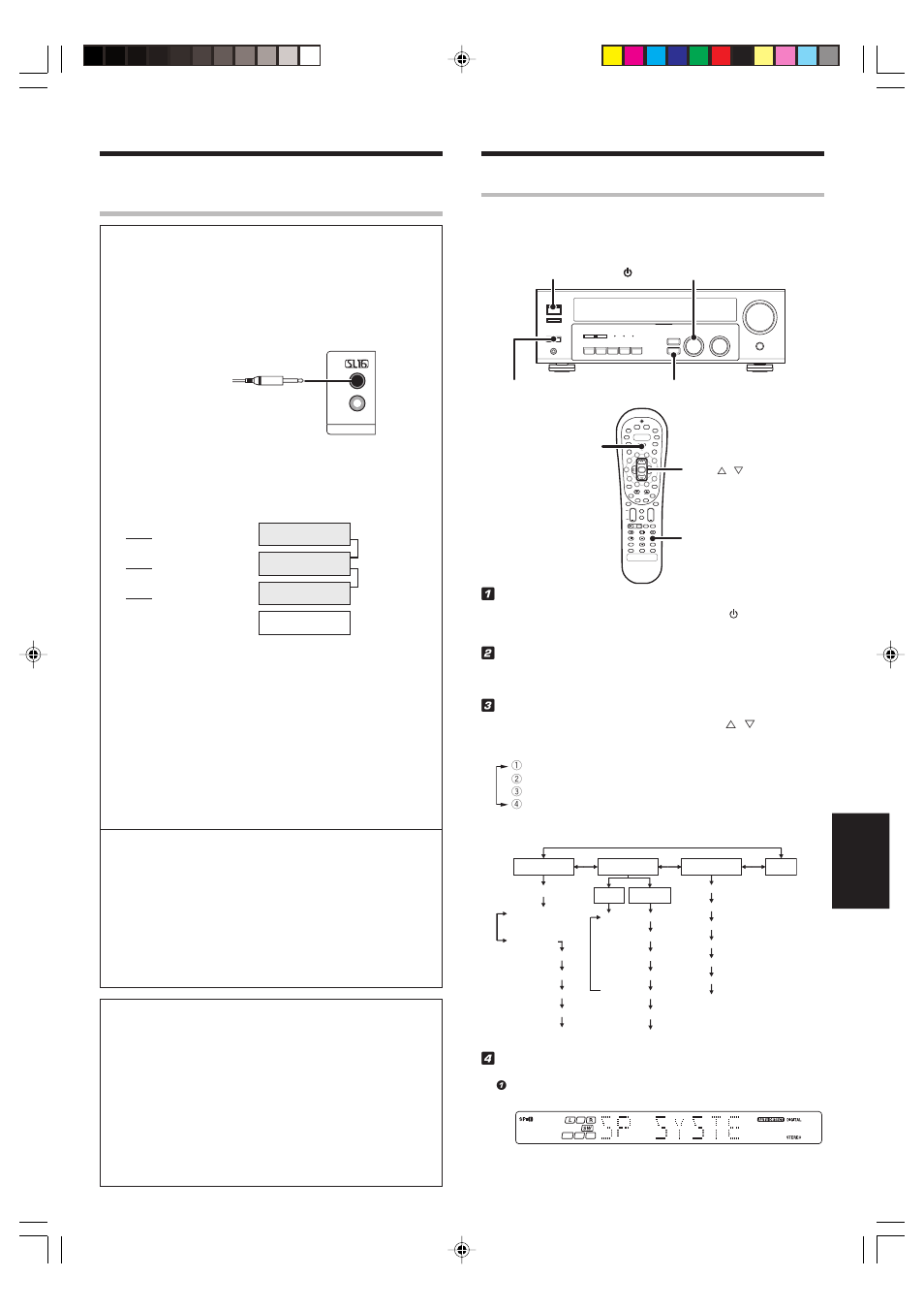 Conexion del control de sistema (system control), Preparacion del sonido envolvente, Ajustes de altavoz | Preparación del sonido envolvente, Conexión del control de sistema | Kenwood KRF-V6070D User Manual | Page 175 / 200