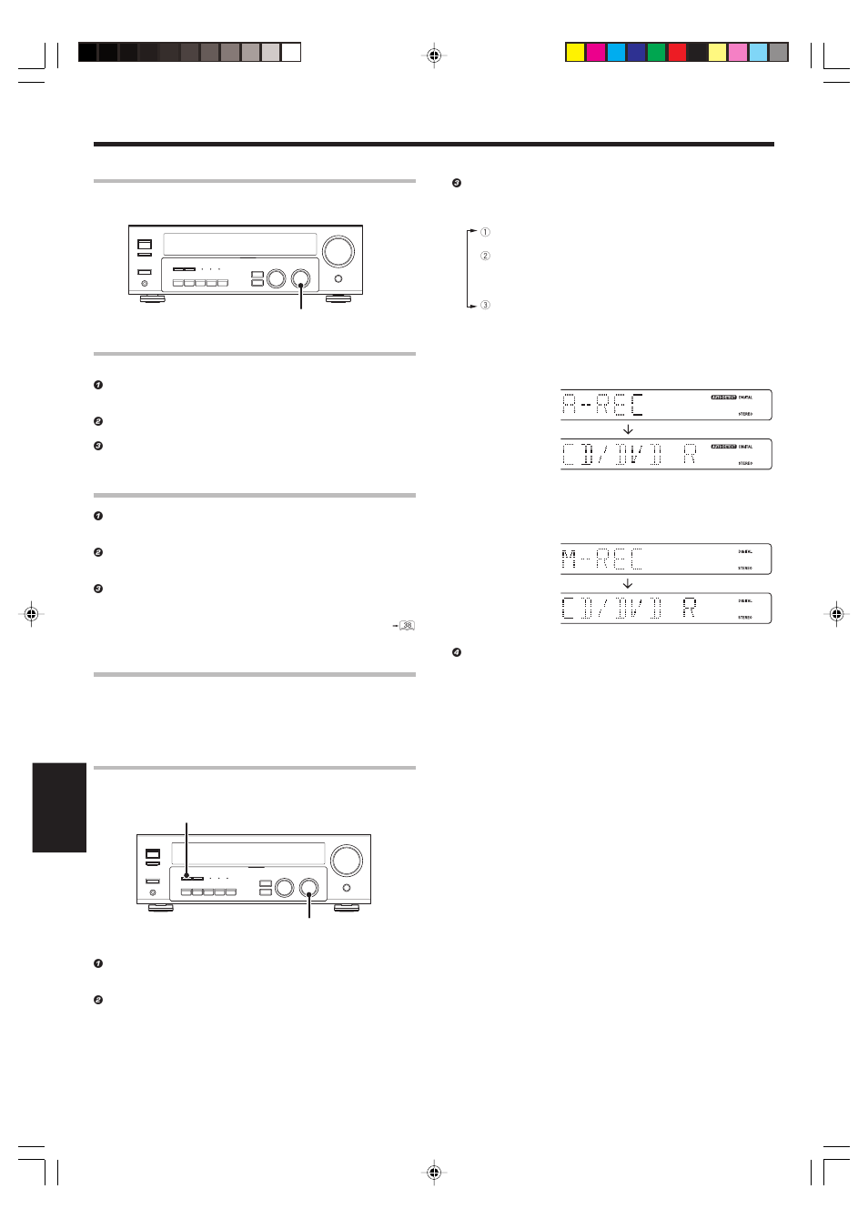 Grabacion, Grabacion de audio (fuentes analogicas), Grabacion de video | Grabacion de audio (fuentes digitales), Grabación, Grabación de audio (fuentes analógicas), Grabación de video, Grabación de audio (fuentes digitales) | Kenwood KRF-V6070D User Manual | Page 180 / 200