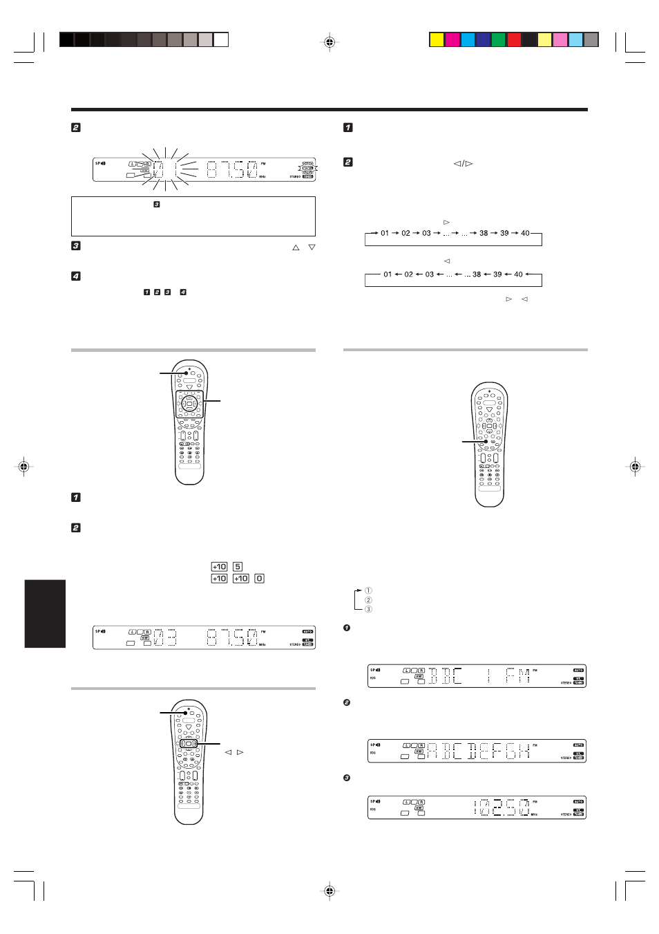 Recepcion de emisoras memorizadas, Uso de la tecla rds disp. (display), Uso de la tecla rds disp | Kenwood KRF-V6070D User Manual | Page 182 / 200