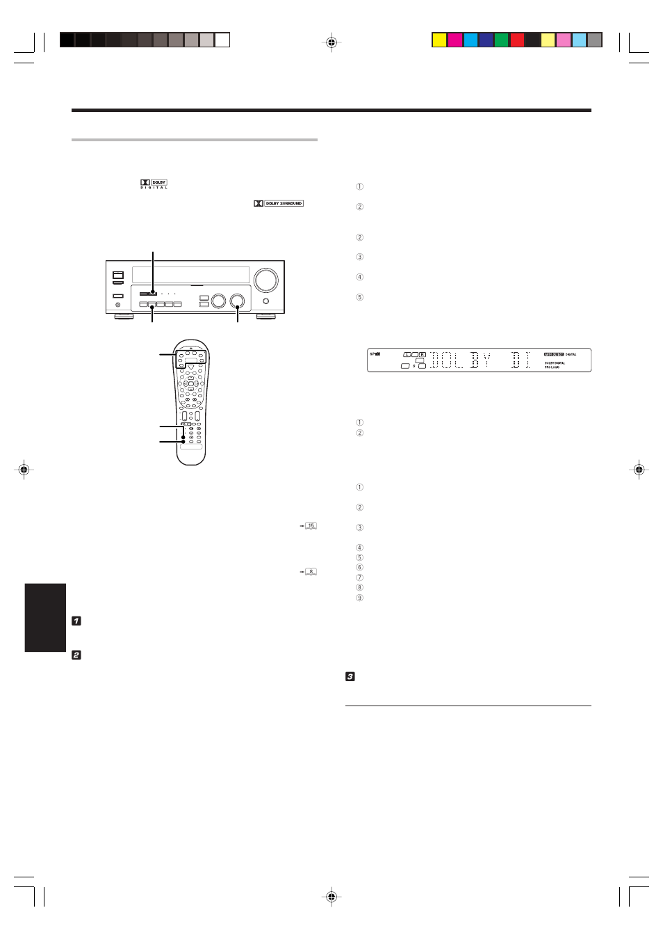 Reproduccion envolvente, Reproducción envolvente | Kenwood KRF-V6070D User Manual | Page 186 / 200