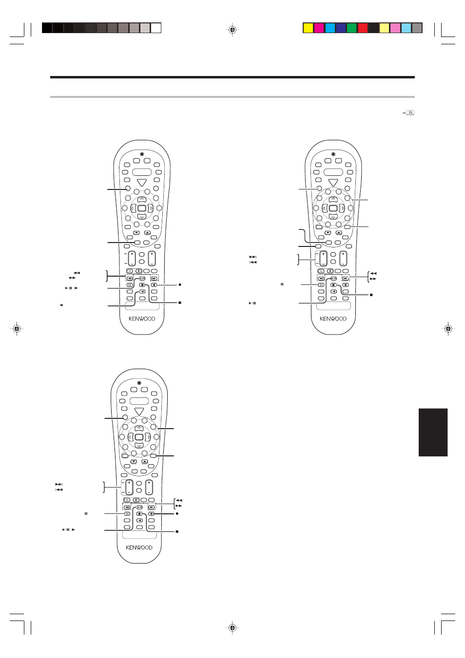 Esp añol | Kenwood KRF-V6070D User Manual | Page 195 / 200