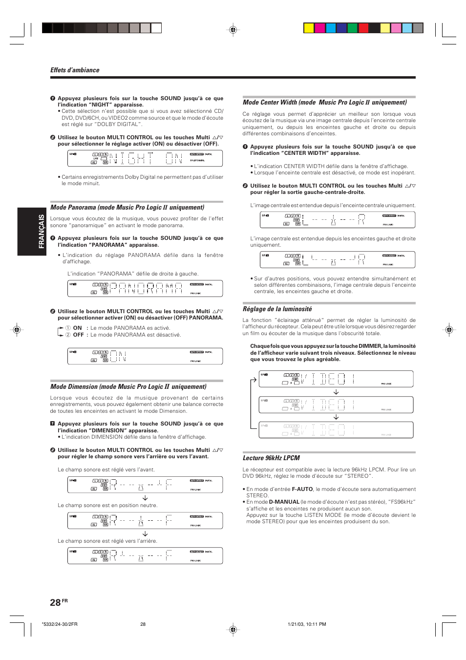 Kenwood KRF-V6070D User Manual | Page 68 / 200