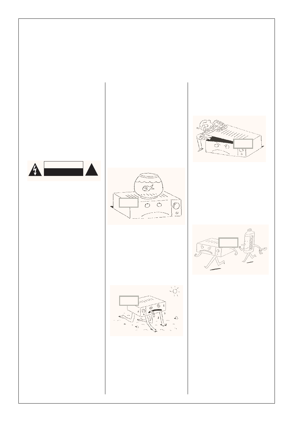 Safety first, Safety symbols, Safety precautions | Kenwood KSS-500 User Manual | Page 2 / 8