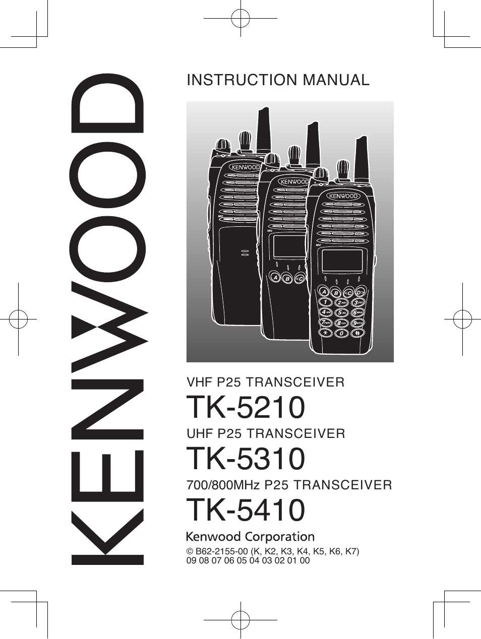 Kenwood TK-5410 User Manual | 66 pages