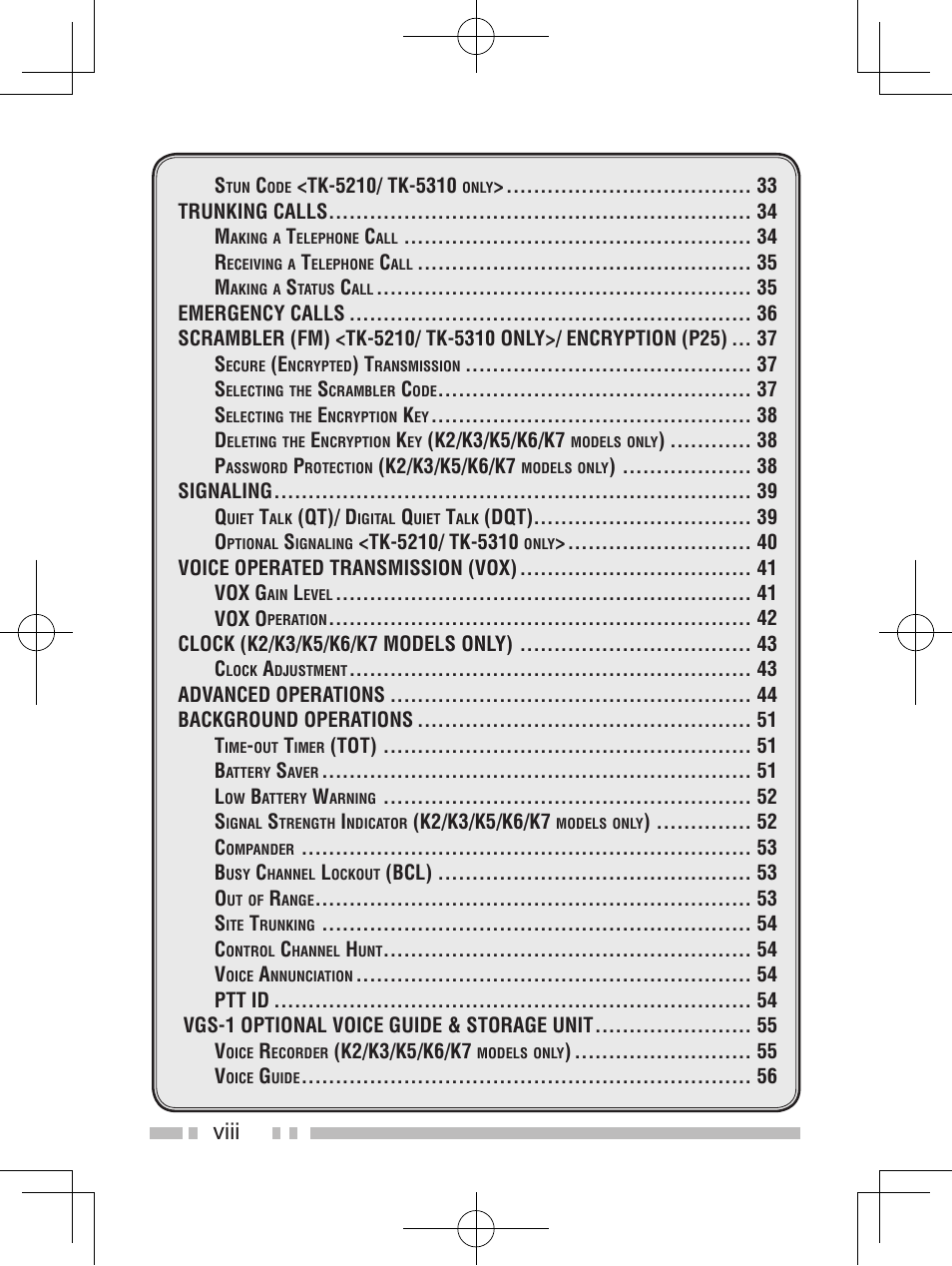 Kenwood TK-5410 User Manual | Page 10 / 66