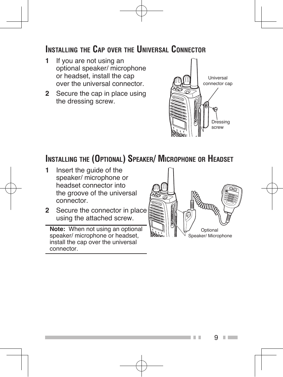 Kenwood TK-5410 User Manual | Page 19 / 66