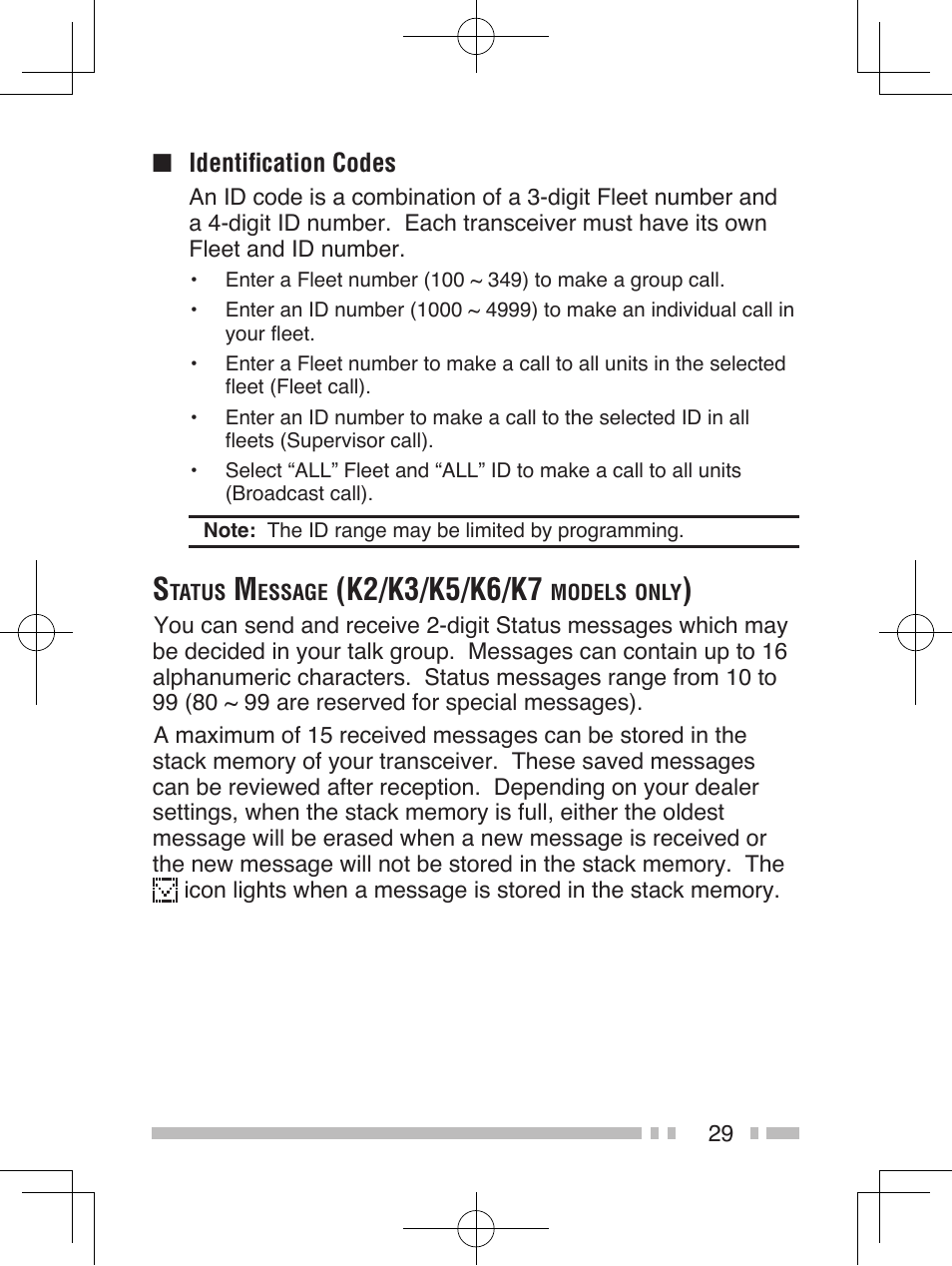 Kenwood TK-5410 User Manual | Page 39 / 66