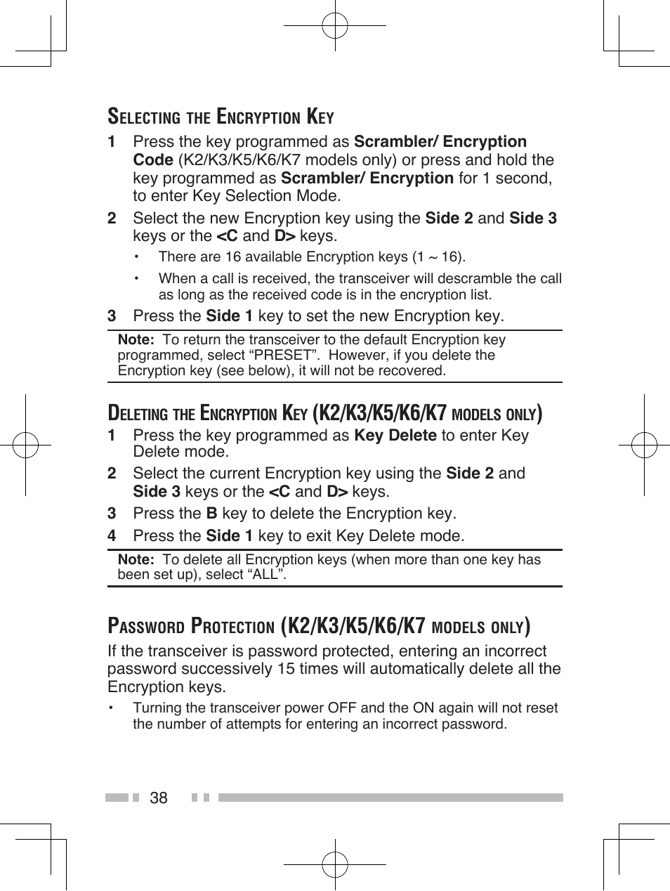 Kenwood TK-5410 User Manual | Page 48 / 66