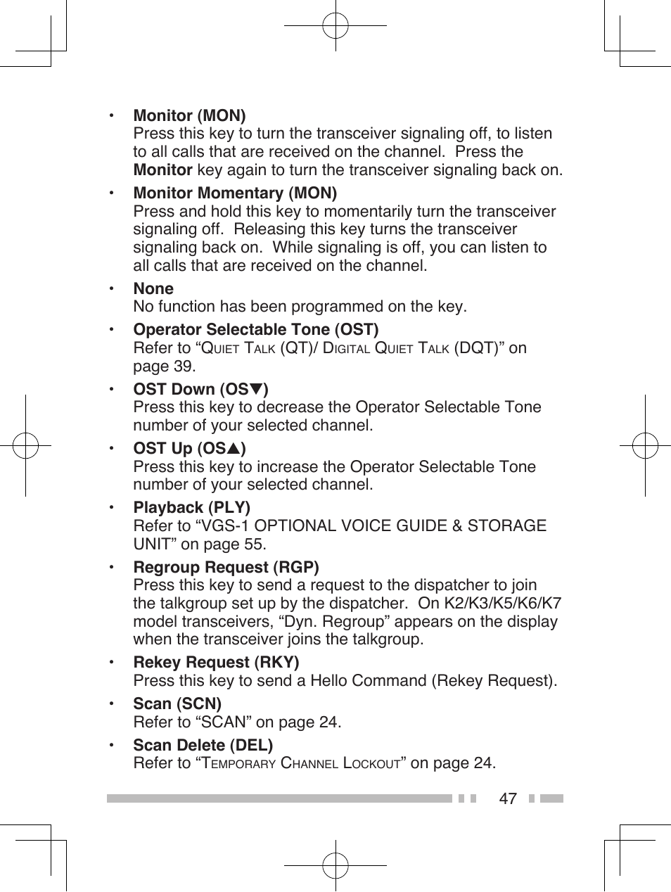 Kenwood TK-5410 User Manual | Page 57 / 66