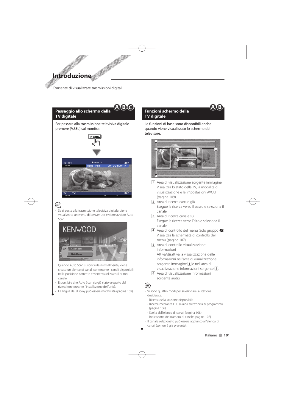 Introduzione | Kenwood KTC-D500E User Manual | Page 101 / 172