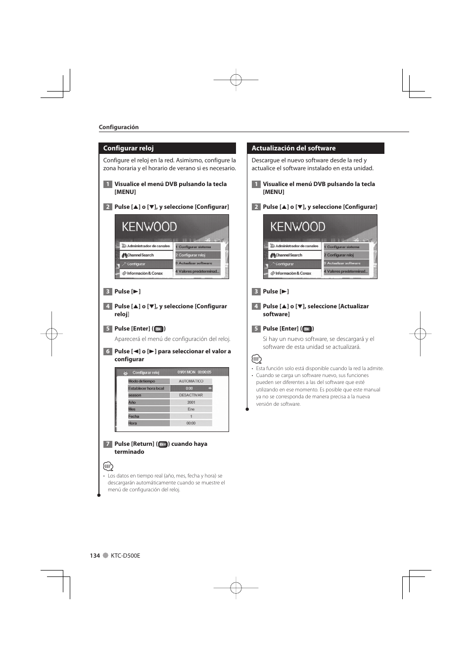 Kenwood KTC-D500E User Manual | Page 134 / 172