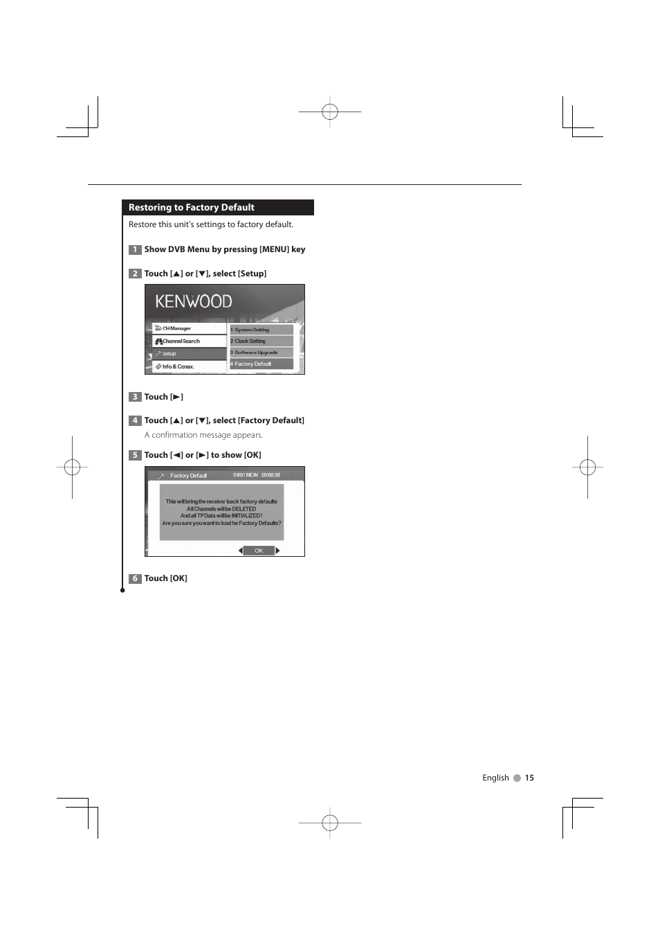 Kenwood KTC-D500E User Manual | Page 15 / 172