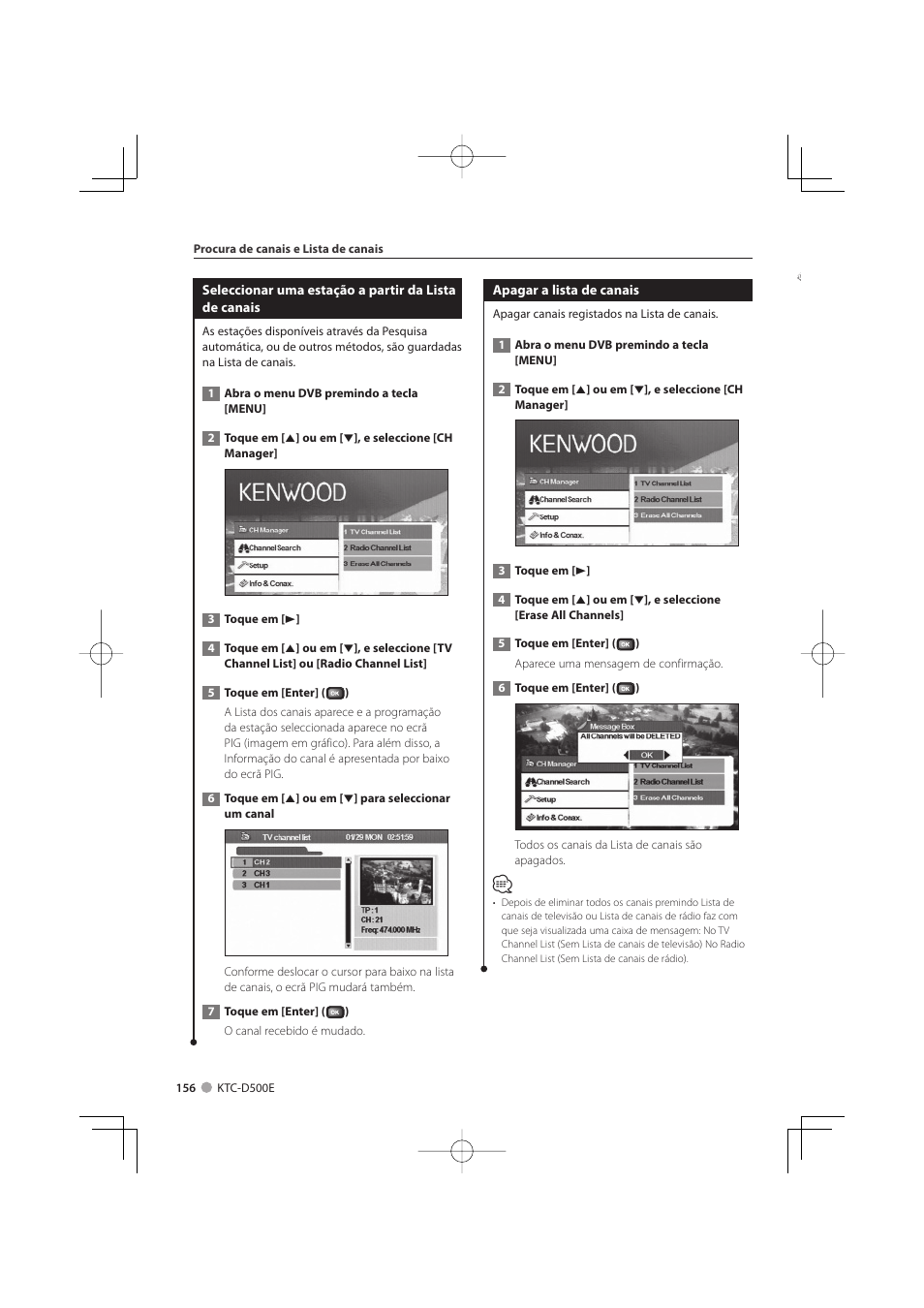 Kenwood KTC-D500E User Manual | Page 156 / 172