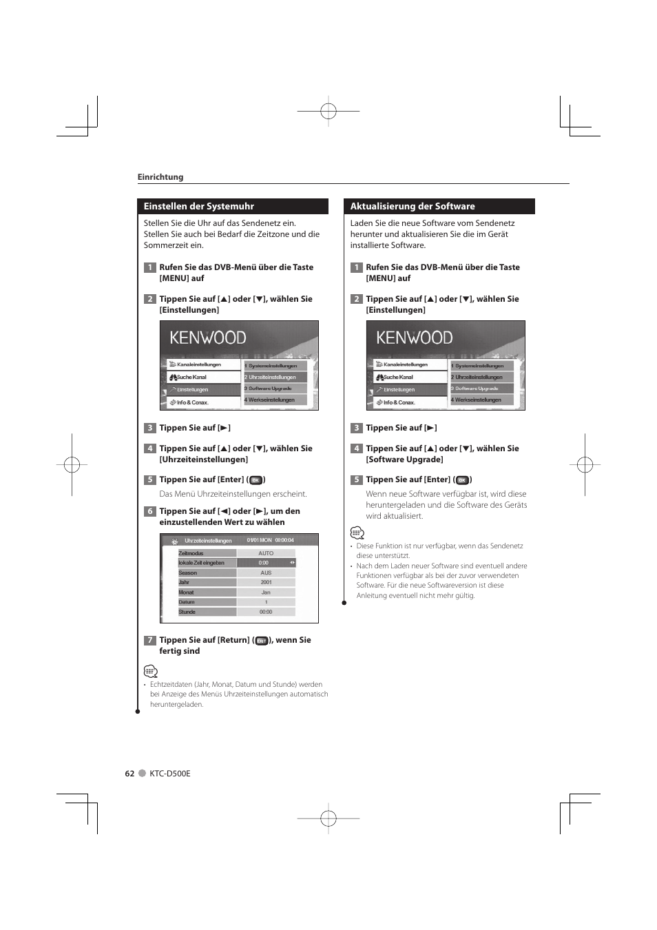 Kenwood KTC-D500E User Manual | Page 62 / 172