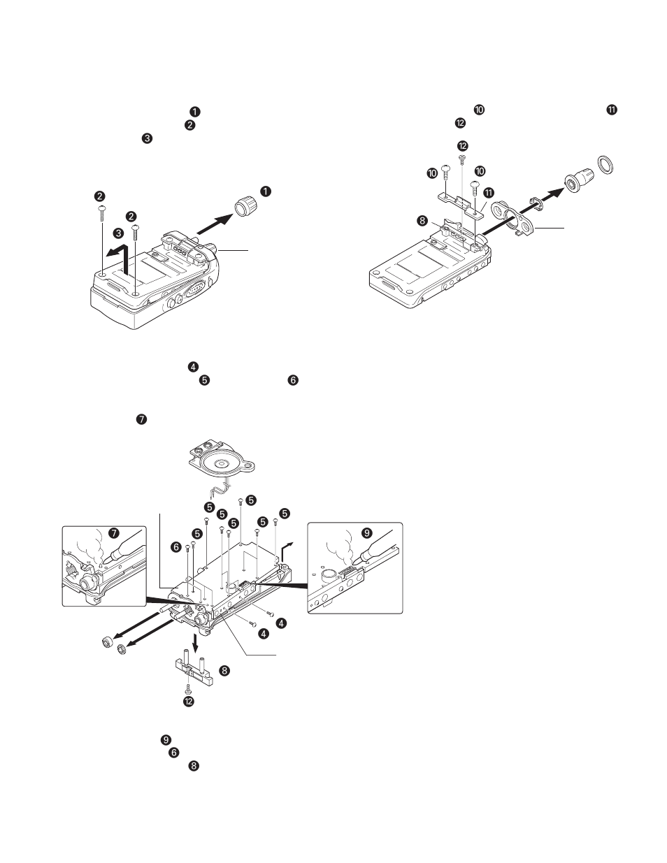 Disassembly for repair, Tk-2160 | Kenwood TK-2160 User Manual | Page 5 / 42