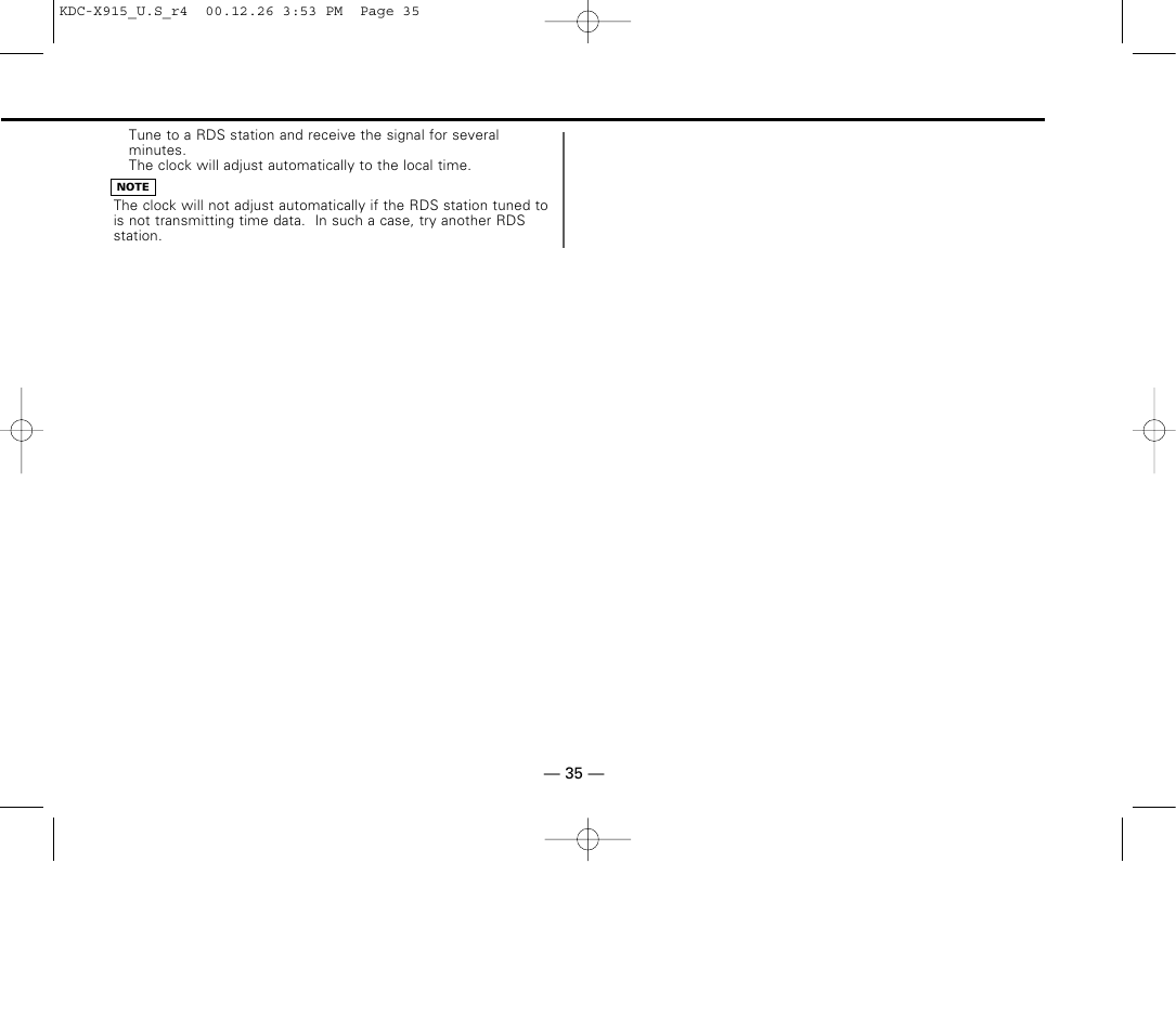 Kenwood eXcelon KDC-X915 User Manual | Page 35 / 52