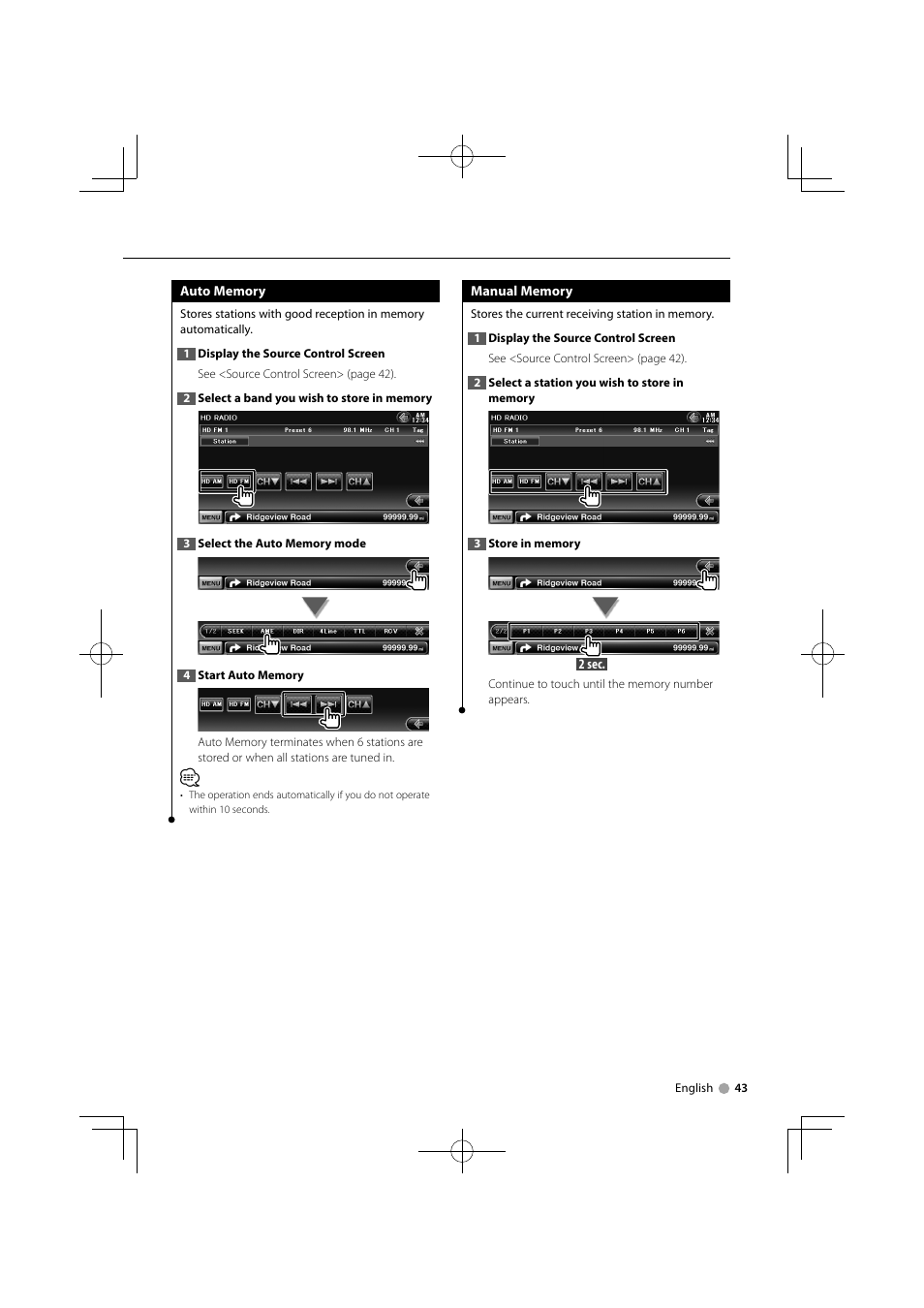 Kenwood DDX7034BT User Manual | Page 43 / 100