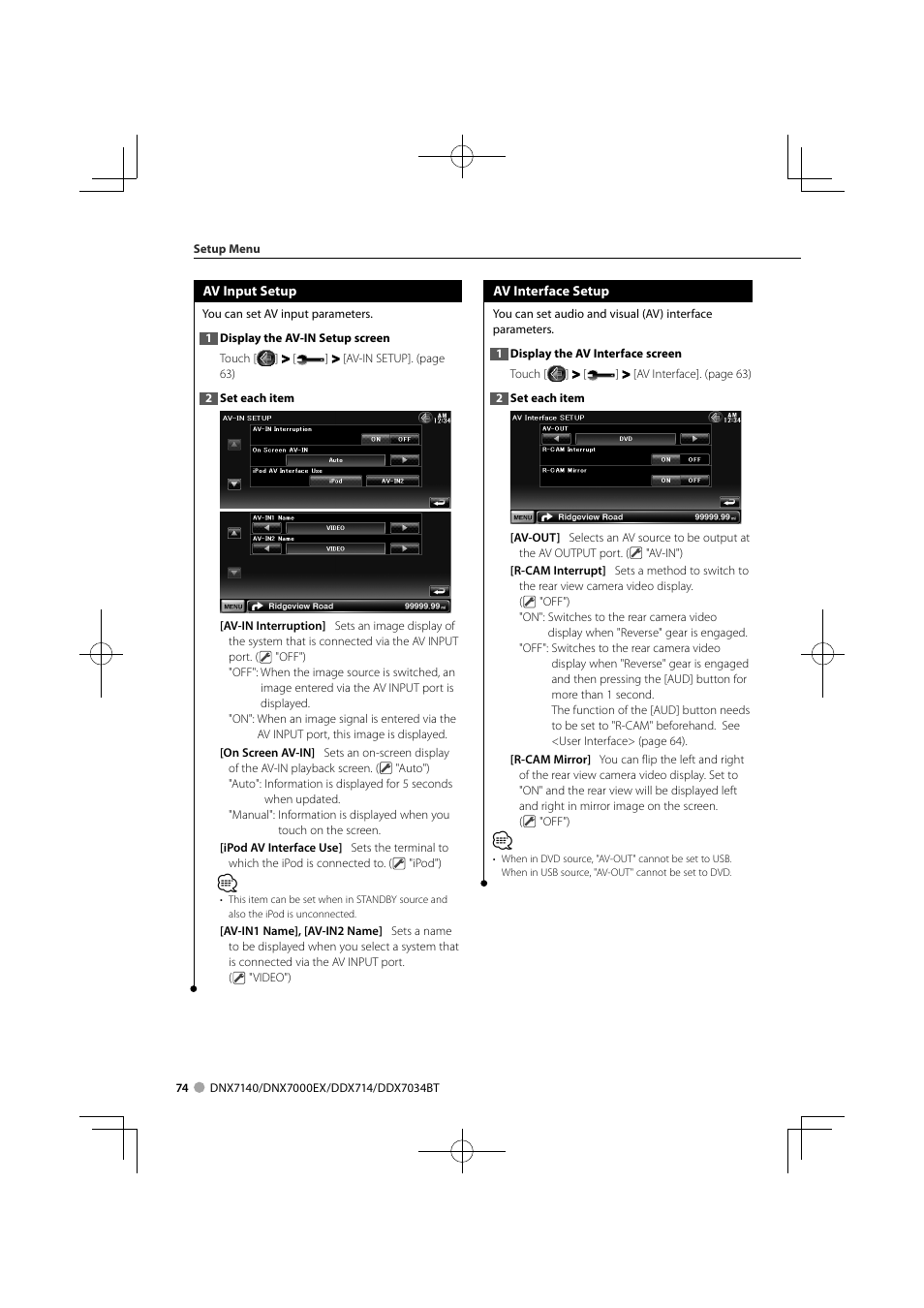 Kenwood DDX7034BT User Manual | Page 74 / 100