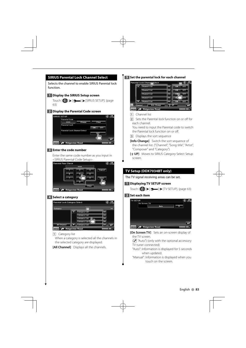 Kenwood DDX7034BT User Manual | Page 83 / 100