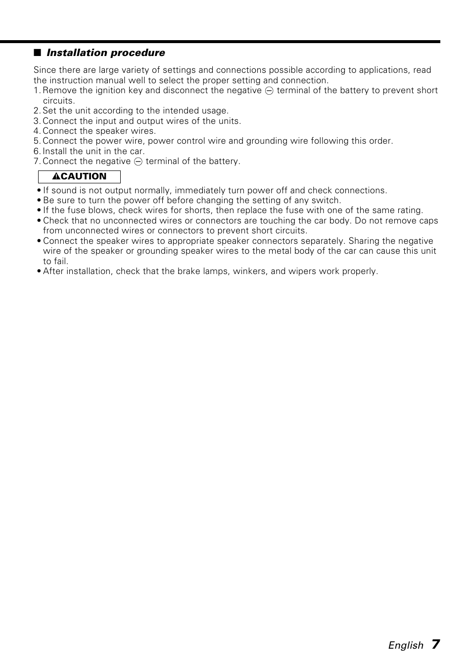 Kenwood PS520 User Manual | Page 7 / 38