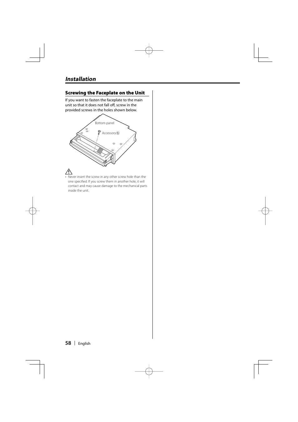 Installation | Kenwood KDC-MP732 User Manual | Page 58 / 64