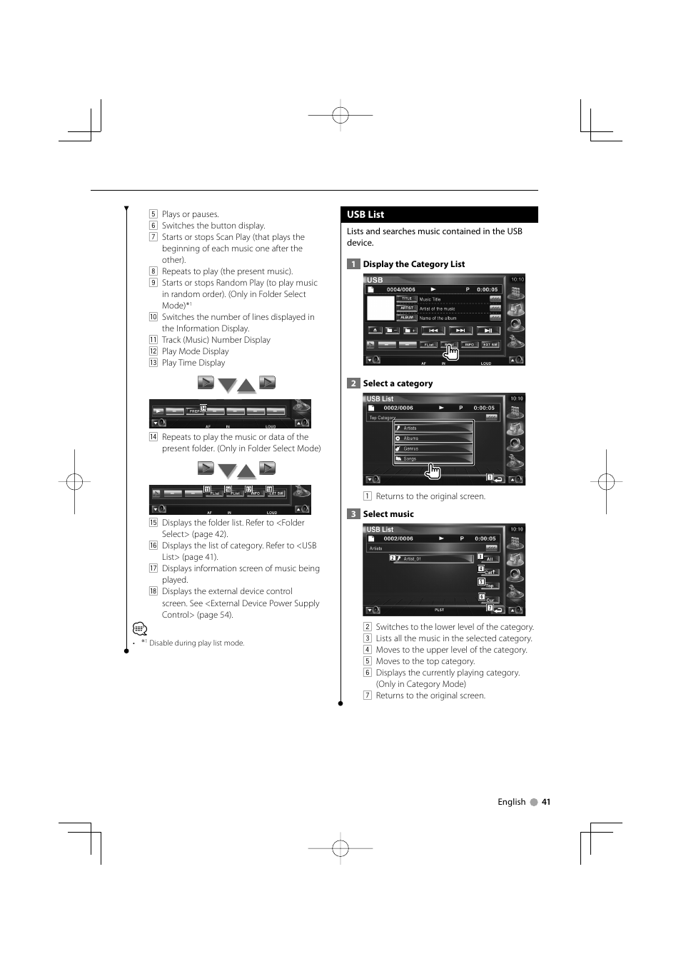 Kenwood DDX8029 User Manual | Page 41 / 104