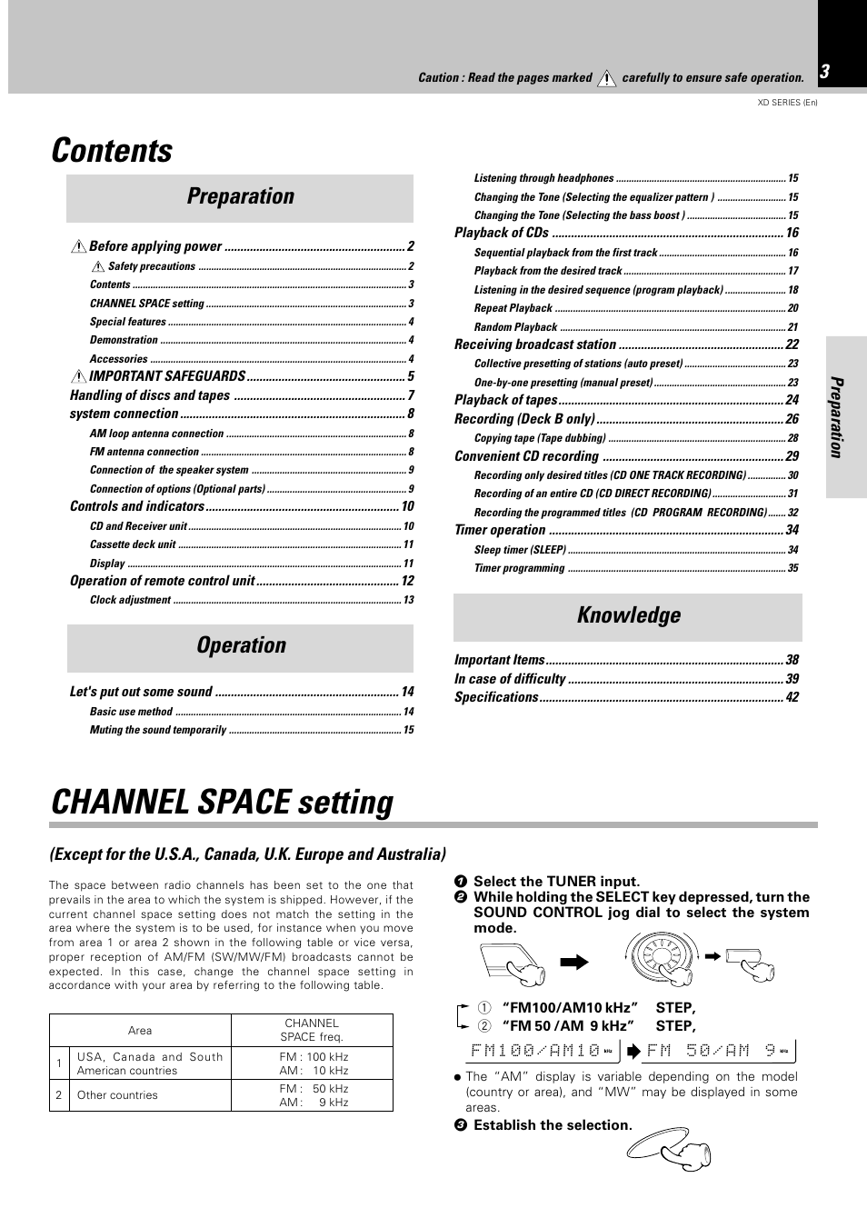 Kenwood DPX-302 User Manual | Page 3 / 44