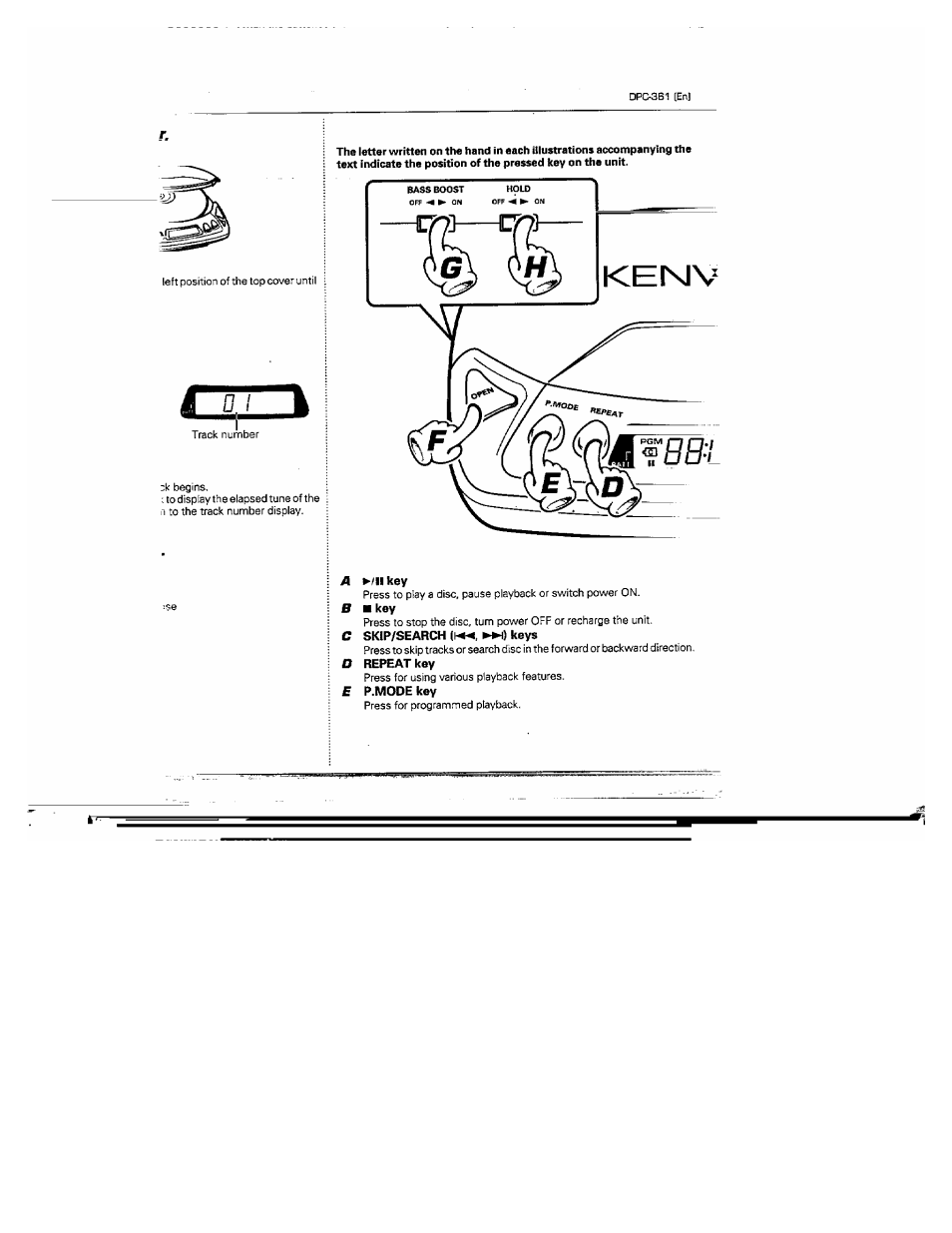 Kenwood DPC-361 User Manual | Page 17 / 24