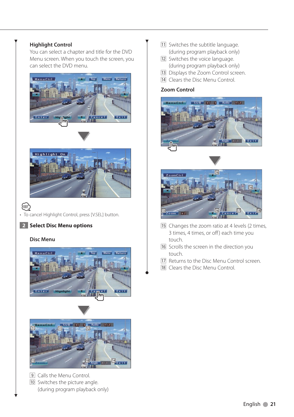 Kenwood KVT-719DVD User Manual | Page 21 / 100