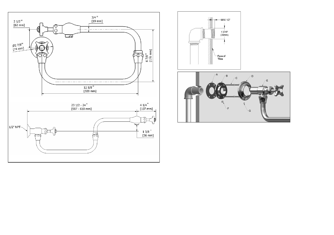 KWC POT FILLER KWC 1922 User Manual | Page 2 / 2