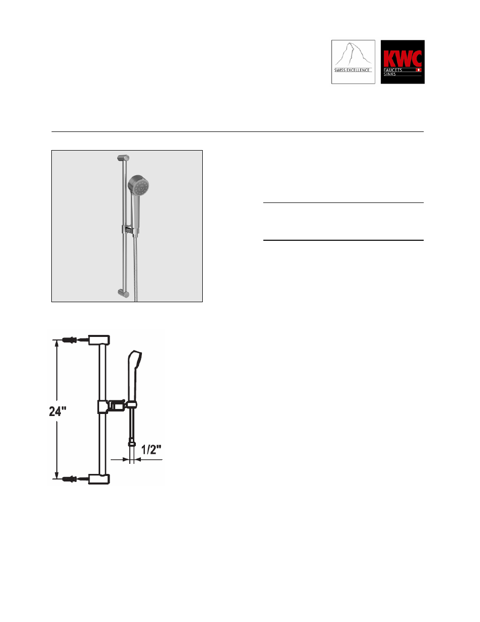 KWC Fit Trio 26.000.540.000 User Manual | 1 page