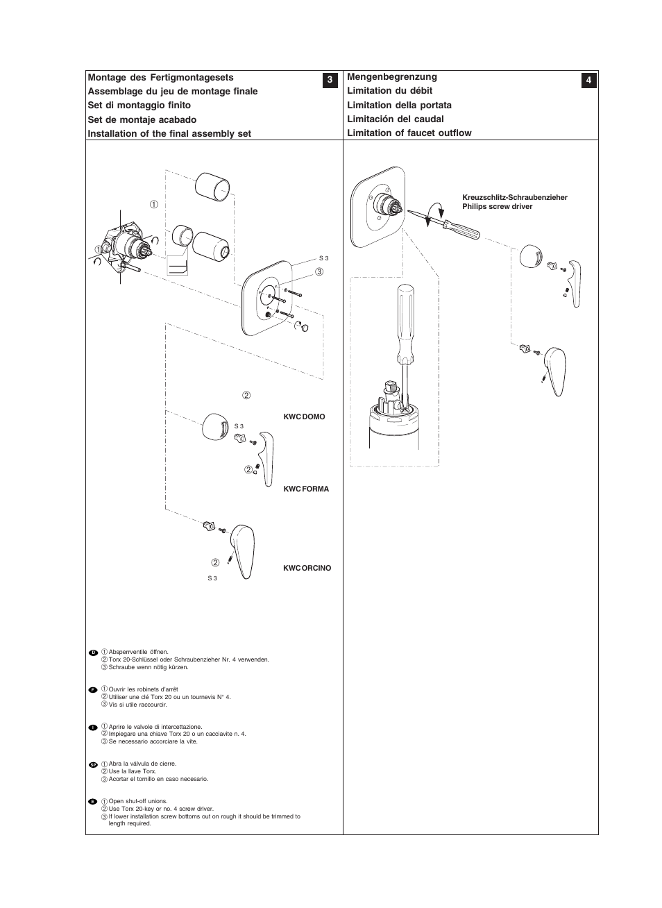 KWC 802 054 User Manual | Page 3 / 6
