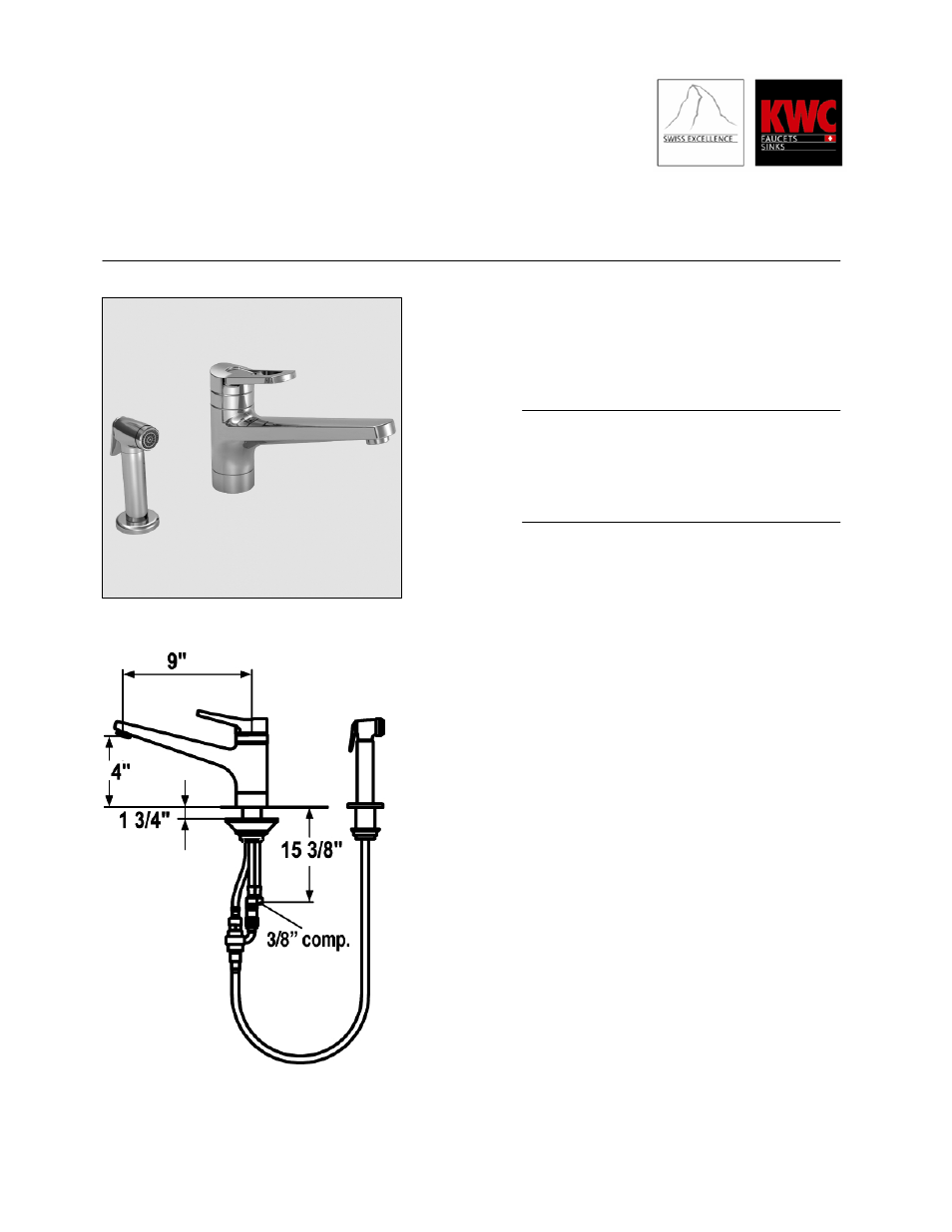 KWC DIVO-ARCO 10.041.223 User Manual | 1 page